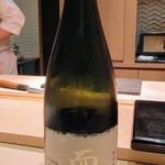 すし 良月 - 而今特等雄町純米大吟醸、酒米は岡山県産雄町、35%精米、三重県