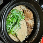 炭和食かなうS - ・食事：かなうの黒毛和牛土鍋御飯