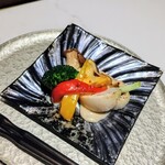 炭和食かなうS - ・焼物：旬の焼野菜