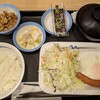 松屋 - ソーセージエッグ定食