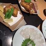 Gempin Oosaka Umeda Higashi Doori Fugu Unagi Kani Ryouri - 