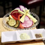 Namihei - 彩り野菜の冷バーニャカウダ