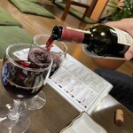 信長 - イタリアの赤ワイン。キャンティ。いつ頃からか忘れましたがワインリストもあるんです