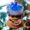ウサギノネドコ - 料理写真:青の水晶パフェ