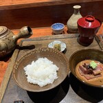 江戸前晋作 - ごまだれ鮪茶漬け