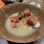 江戸前晋作 - 最後はお茶漬けで