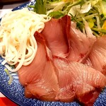 食彩居酒屋 灘や - 氷見の寒ぶりしゃぶ　切り身の大きさが凄い～　