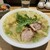 塩らー麺 本丸亭 - 料理写真:海老ワンタン入り塩ラーメン　大盛