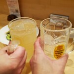 カジュアルフレンチBar 7FUKU - 相方さん登場＼( ´･ω･`)┐しゅたっ