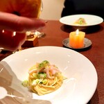 ラ・プリマ・ヴォルタ  - ✽ パスタ　天然鰤、蕪、塩麹