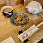Tantan - 揚げ蕎麦、蕎麦茶