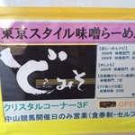 東京スタイルみそらーめん　ど・みそ - 