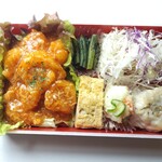 まちのお弁当やさん むらさき - エビチリ弁当　←うまっ
