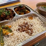 カトマンズキッチン - チョイラセット（チキン） 850円