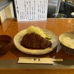 Kitsuchin Hiro - みそとんかつ定食（中）　2,000円