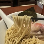 酒肴場 屯 - ツルパツ細ストレート麺