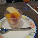 アランチャ - 友人のを一口貰って、一口あげ。行動は女々しいが互いに満足したような気。