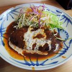 洋食の店 花櫚 - ハンバーグステーキ