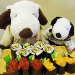 祇園寿司 - うなきゅうとイクラとウニ～。