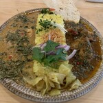 SHAKA SPICE - あいかけの、チキンカレーとココナッツエビカレー