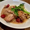 すずの木カフェ - 鶏の赤ワイン煮込み