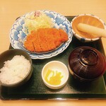 とんかつ　かつ楽 - 料理写真:ロースカツ（80g）ランチ
税込1188円