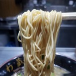 WAKURA - 極細麺のストレート　わくラーメン　950円　麺の硬さ　普通