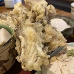 味工房 ひさご - おっきな舞茸の天ぷら