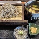 自家製粉 十割そばじろう - 料理写真:鳥せいろ