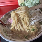 Iekei Kansai Oudou Ie Chokkei Gadouya - 中太麺