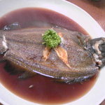 五味箱 - ひらめ煮付