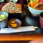 十割そば 古賀 - 10割そば+野菜天丼