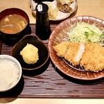 TONKATSU&OBANZAI KATSUHIRO - 北海道産ロースかつひろランチ　