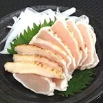 Satsuma pure chicken breast sashimi