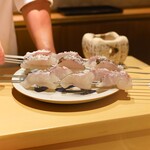 銀座 しのはら - 瀬戸内の鯛串焼き