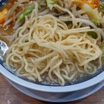 タンメン　ニュータマヤ - 大陸タンメンの麺