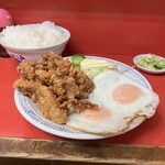 Taishouken - からあげ定食　800円
                        ご飯大盛　　　50円