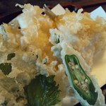 蕎麦喰い処 利めい庵 - 利めい庵 「鱚（きす）天せいろ」