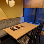 桂新堂本店 お食事処 百福庵 - 店内の様子①