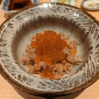 鮨 はしもと - セイコガニとイクラのシャリ和え