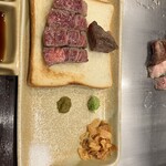 鉄板焼ステーキ 一ッ葉ミヤチク - 