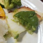 キッチン ブルー グローブ - 骨を抜いたので、身かスライド！