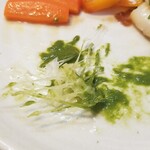 キッチン ブルー グローブ - 写真では分かりずらいですが、結構な量でした