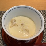 Kyoubashi Sushi Hisada - 白キクラゲの茶碗蒸し  