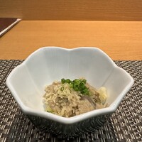 京橋 寿司 ひさ田 - 先付  自家製おから