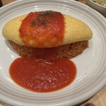 洋食キッチン シャトー - 【2023.12.20(水)】ふわとろオムライス（並盛・トマトソース）1,000円