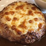 ハンバーグ家 - チーズデミハンバーグ300gアップ