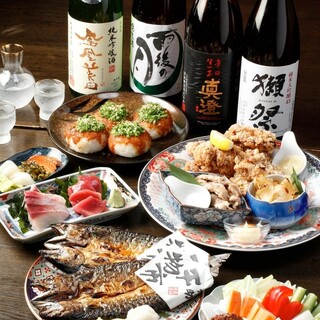 宴会やグループ飲み会に◎お食事＆飲み放題の贅沢コース
