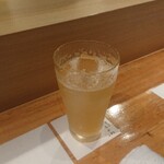 鮨と一品　いちかわ - 梅酒のソーダ割
