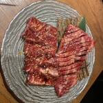 焼肉トラジ - ダイヤモンドカット　ハラミ